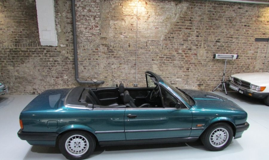 BMW 318i E30 1992 Cabriolet wenig Km seltene Farbe foto 2