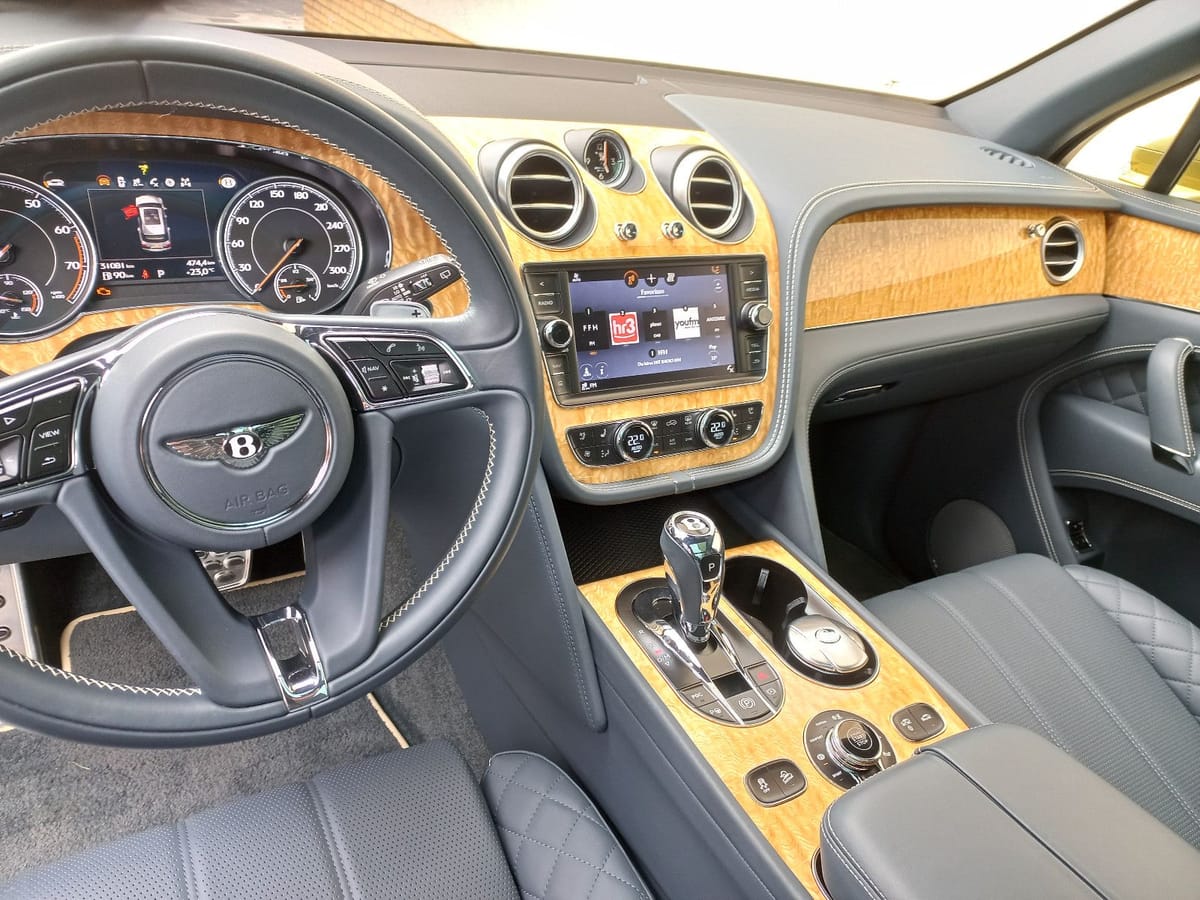 Bentley W12- Mulliner,BLACK-EDITION,Mega Voll.Neuwertig foto 8