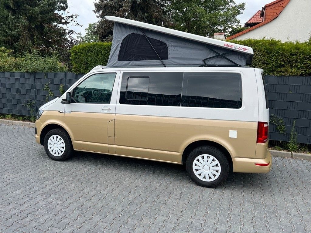 Volkswagen T6 CAMPER BEACH AUFSTELLDACH TÜV NEU foto 5