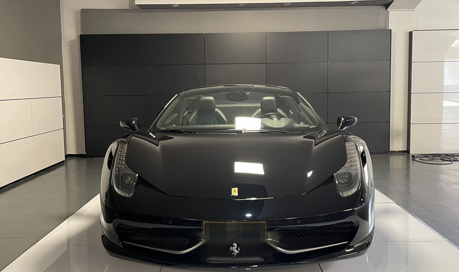 Ferrari 458 Spider CARBON FIBRE DRIVER ZONE+LEDS Keramik foto 3