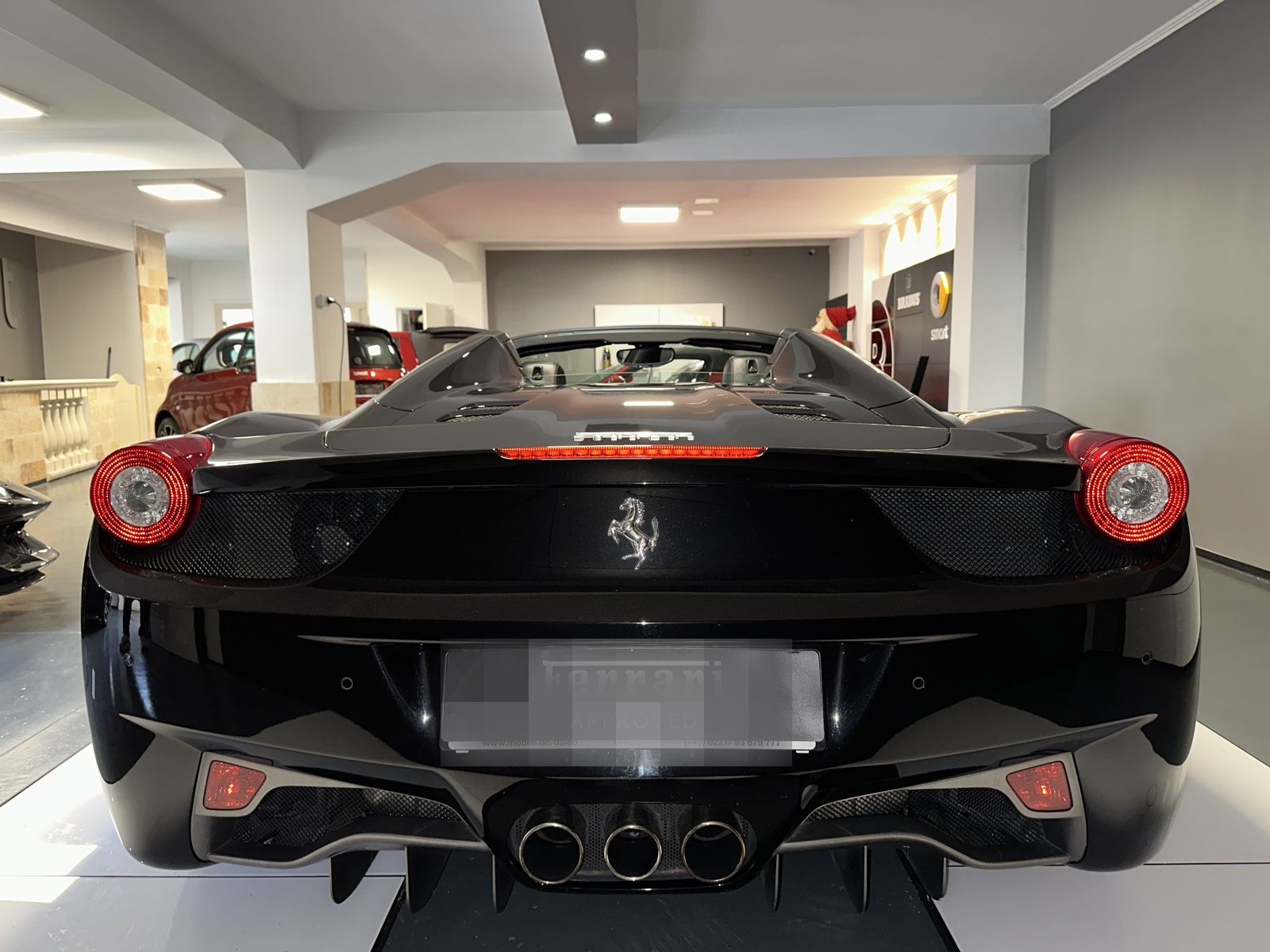 Ferrari 458 Spider CARBON FIBRE DRIVER ZONE+LEDS Keramik foto 4