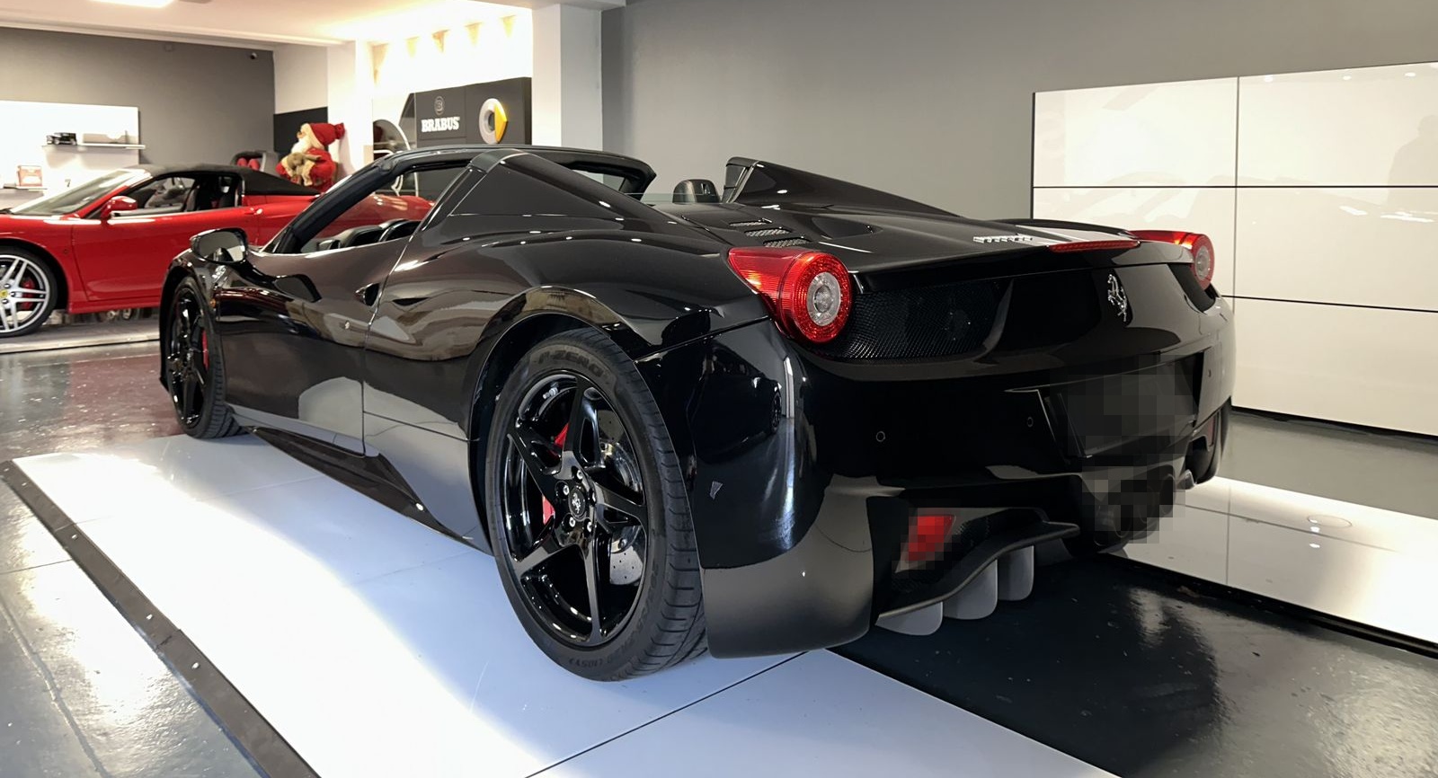 Ferrari 458 Spider CARBON FIBRE DRIVER ZONE+LEDS Keramik foto 5