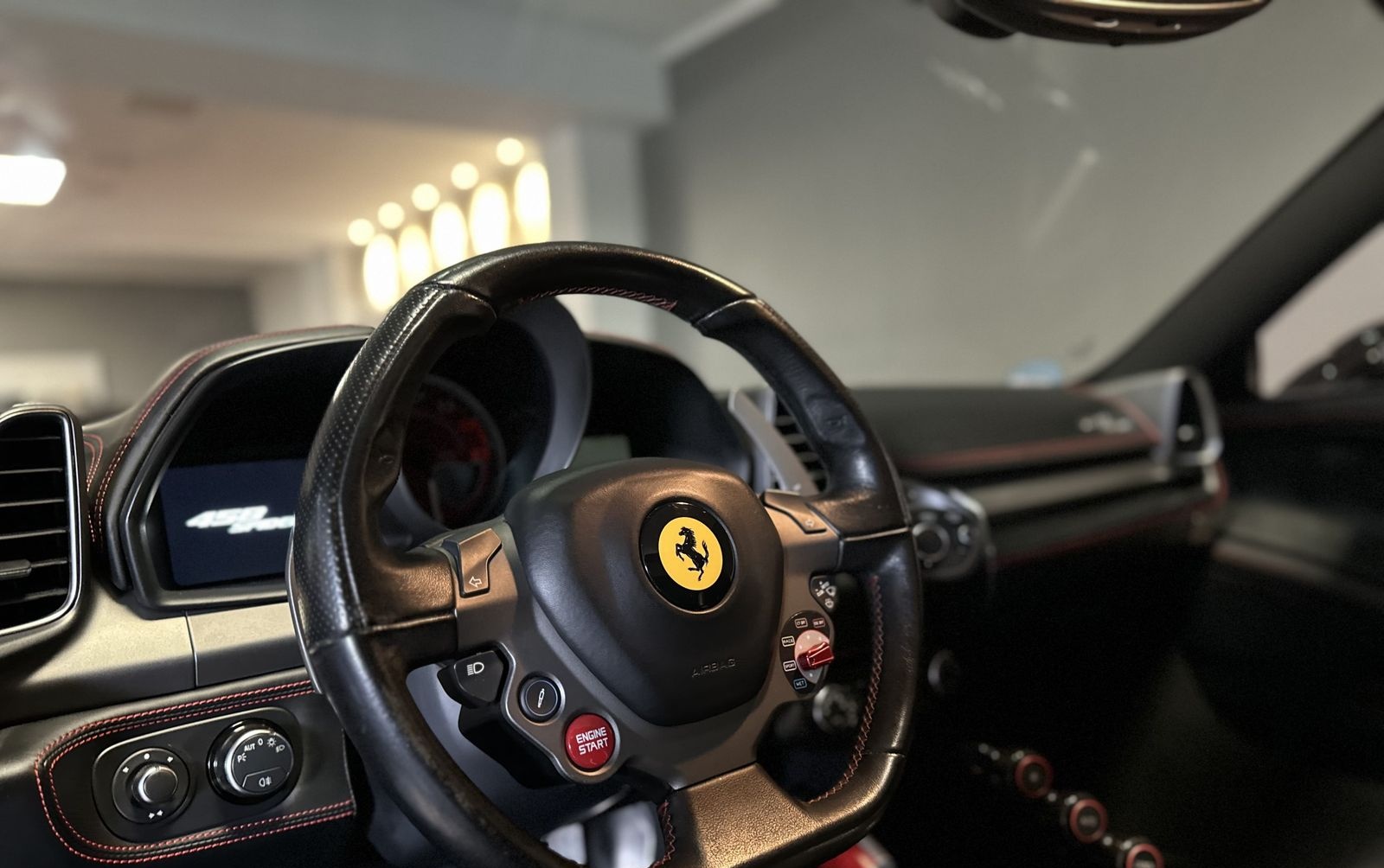 Ferrari 458 Spider CARBON FIBRE DRIVER ZONE+LEDS Keramik foto 10