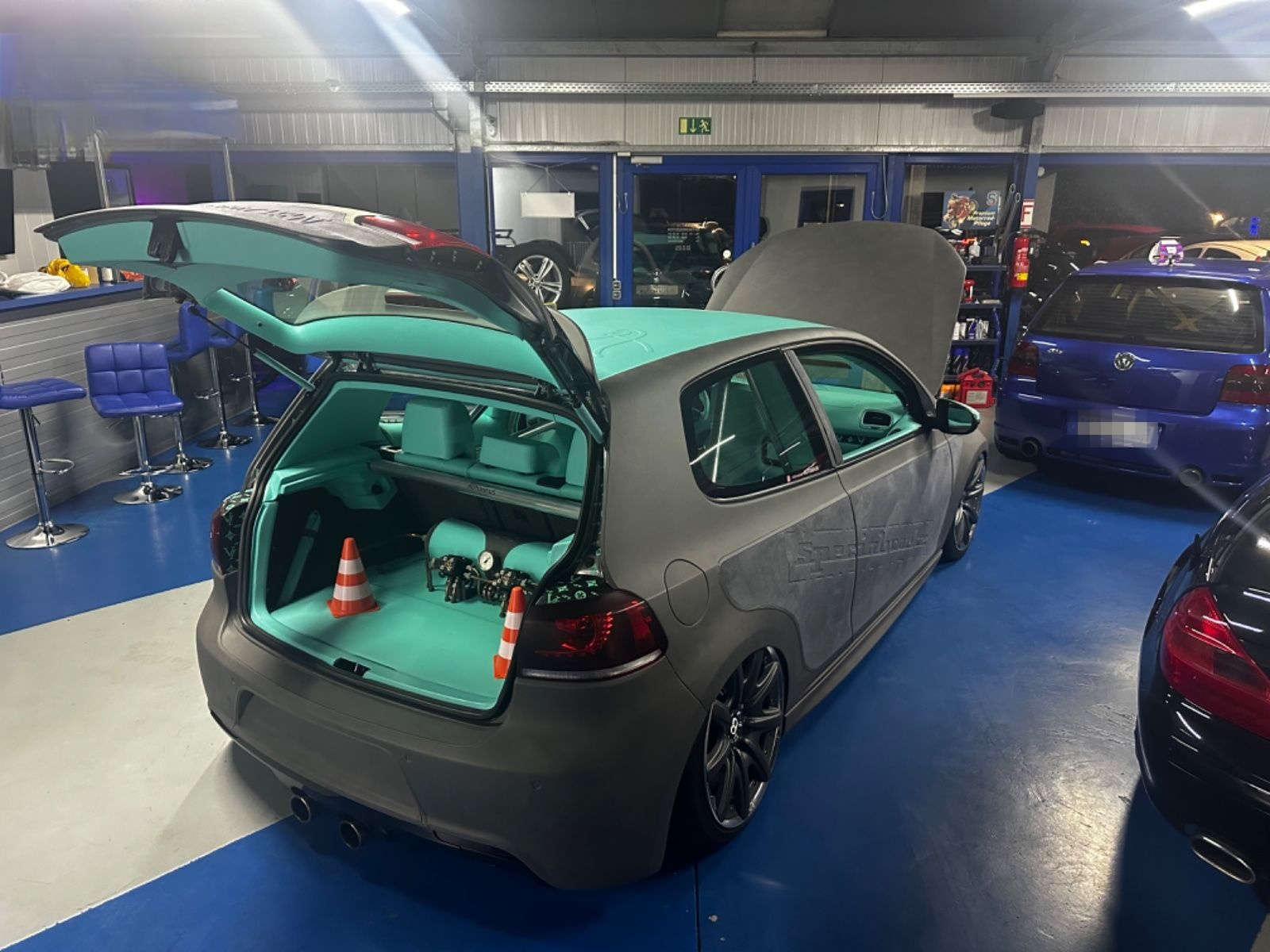 Volkswagen Golf VI R 4Motion*SHOW CAR*Airride*LEDER * foto 7