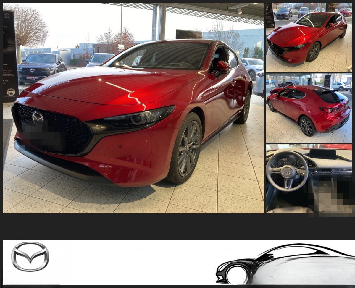 Mazda 3 2.0L e-SKYACTIV G 122ps Aut. Exclusive-Line Le foto 1