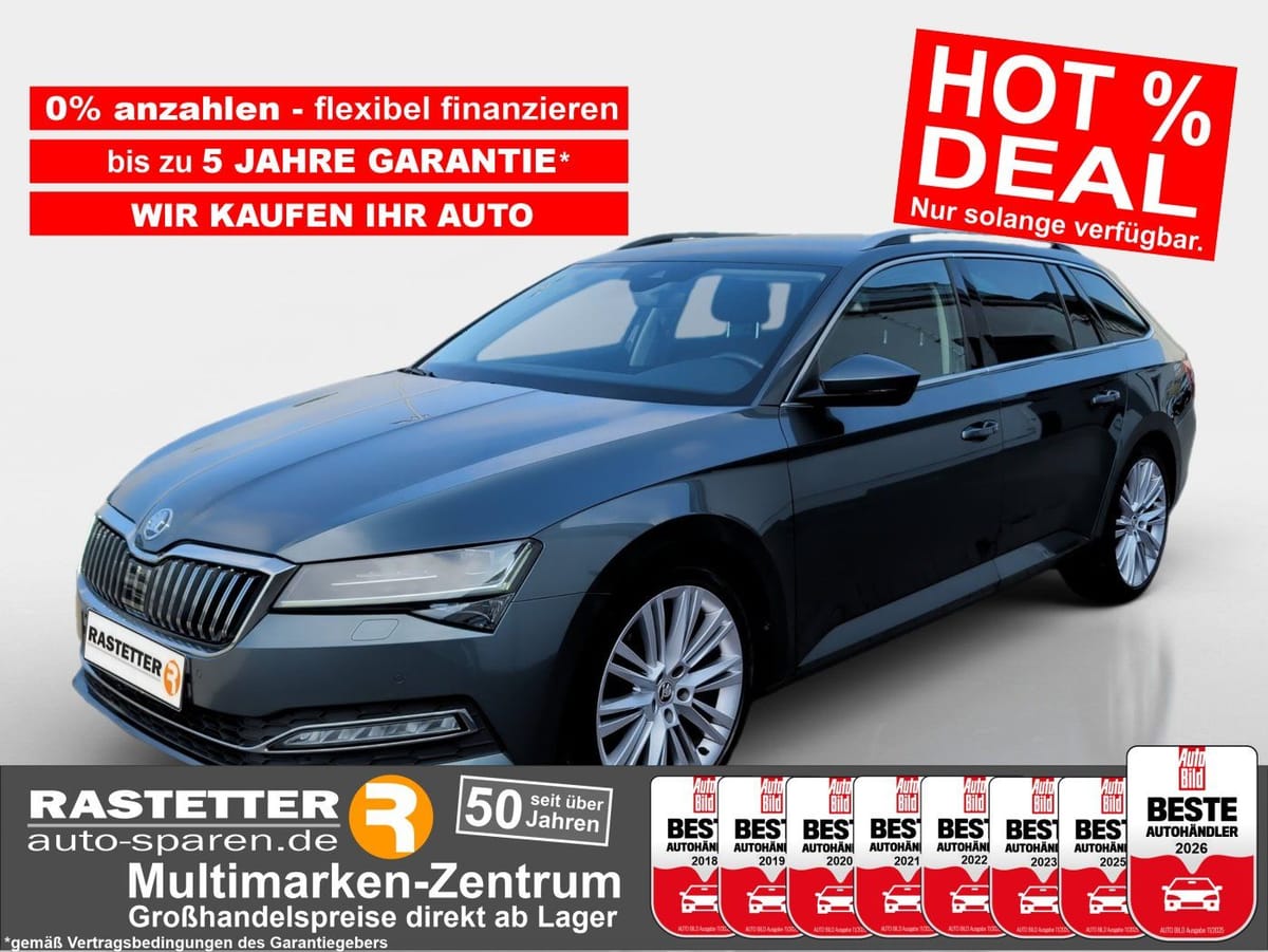Skoda Superb Combi 2.0 TDI Style Matrix AHK ACC Sound foto 1