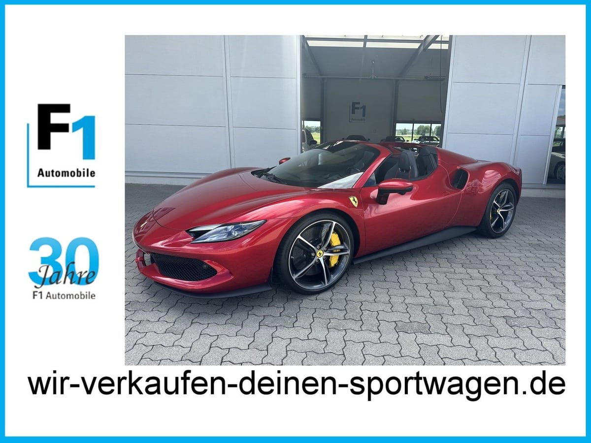 Ferrari 296 GTS Sonderfarbe Rosso Magma UPE 385´T 1. Hd