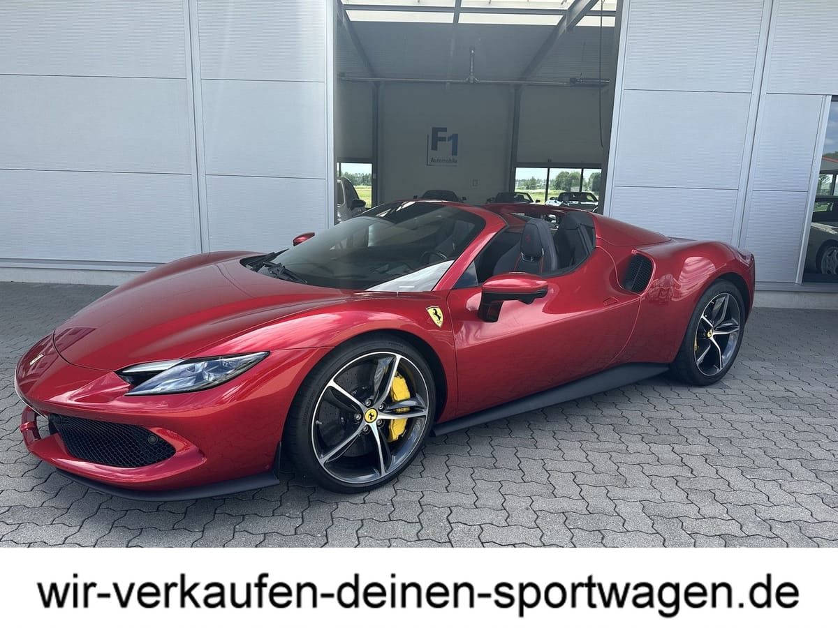 Ferrari 296 GTS Sonderfarbe Rosso Magma UPE 385´T 1. Hd foto 2