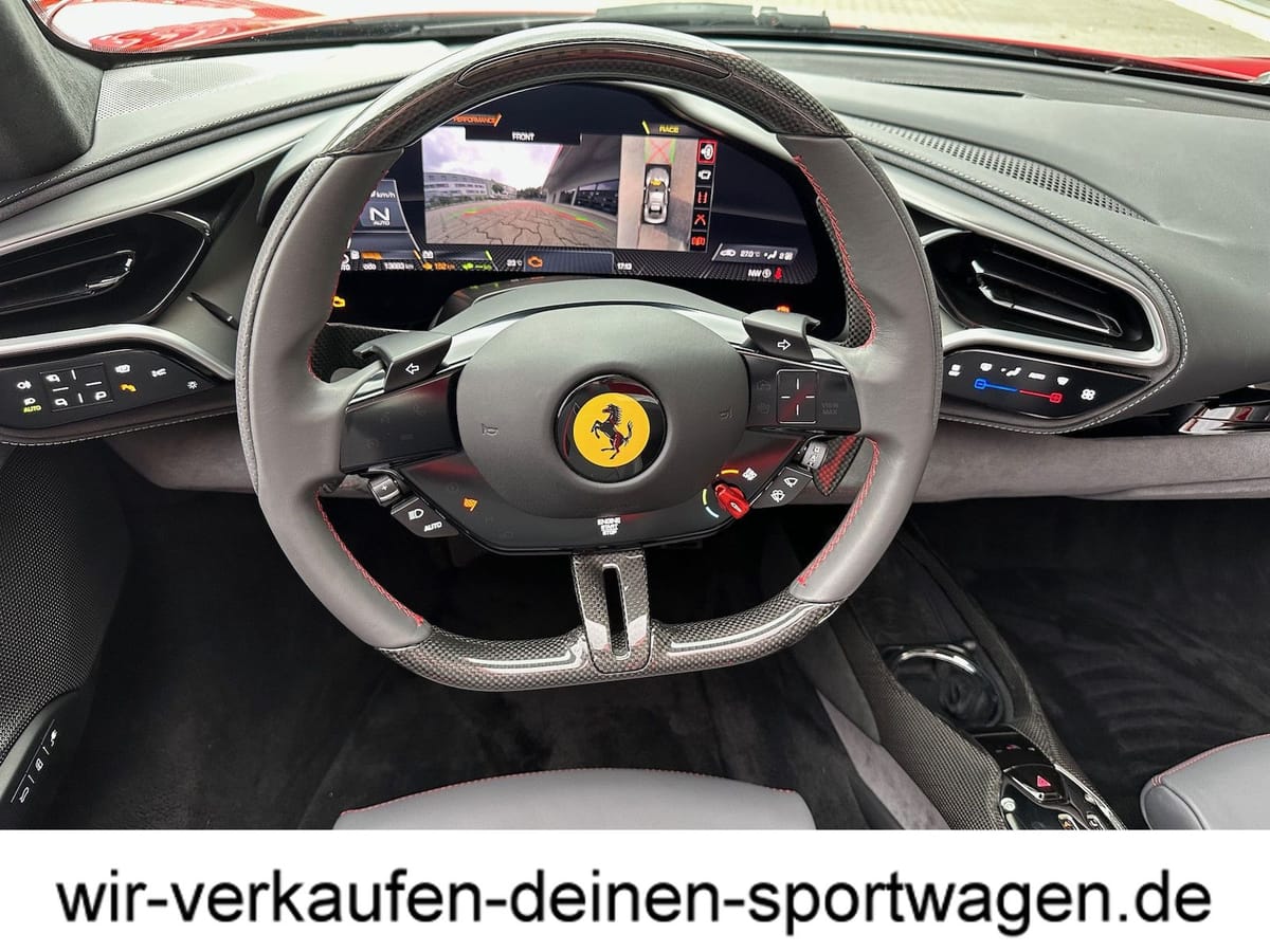 Ferrari 296 GTS Sonderfarbe Rosso Magma UPE 385´T 1. Hd foto 12