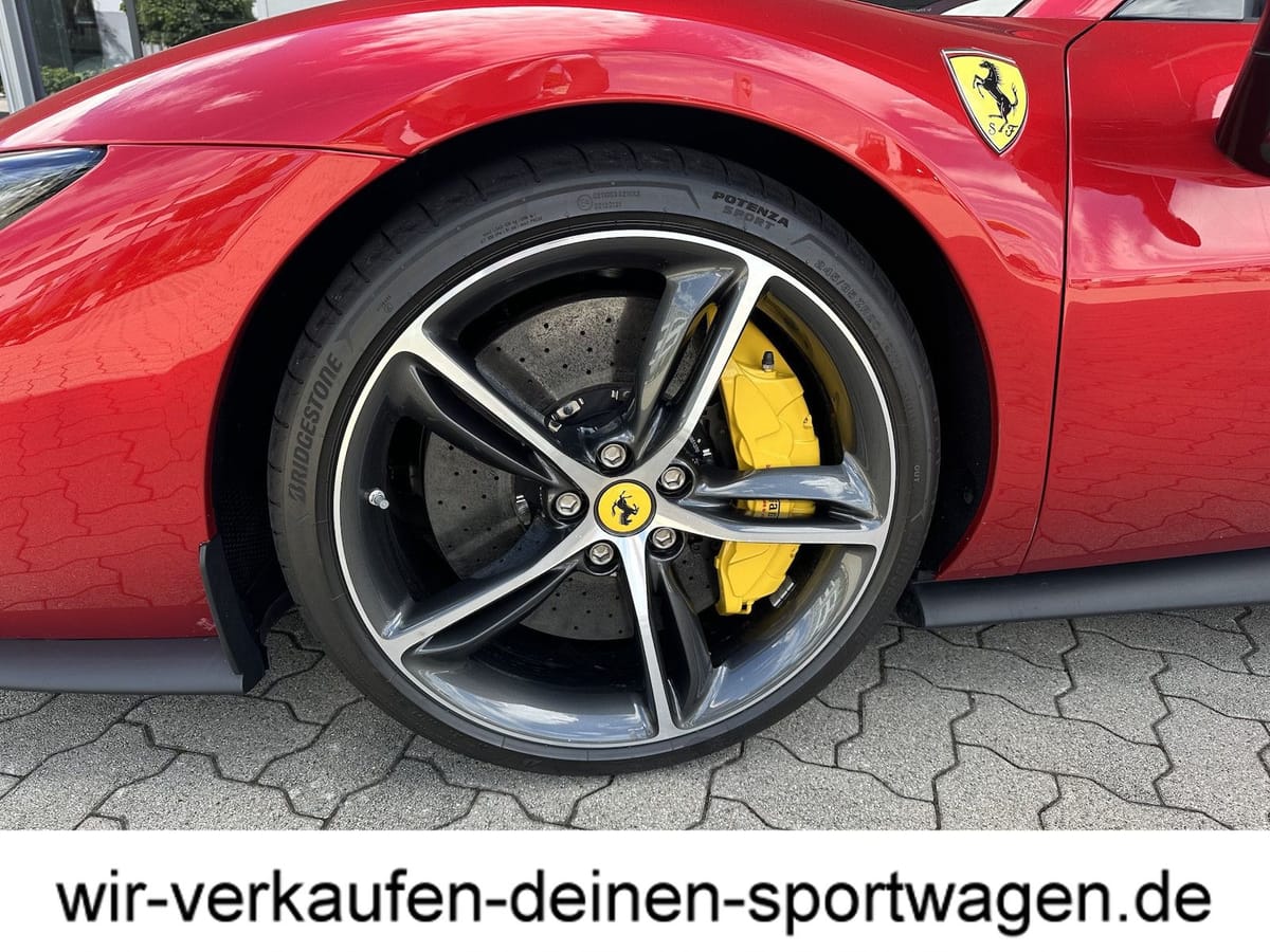 Ferrari 296 GTS Sonderfarbe Rosso Magma UPE 385´T 1. Hd foto 17