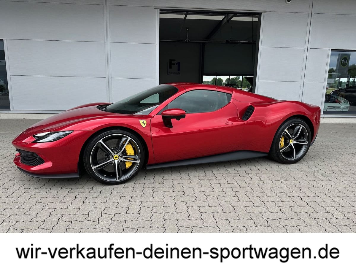 Ferrari 296 GTS Sonderfarbe Rosso Magma UPE 385´T 1. Hd foto 3