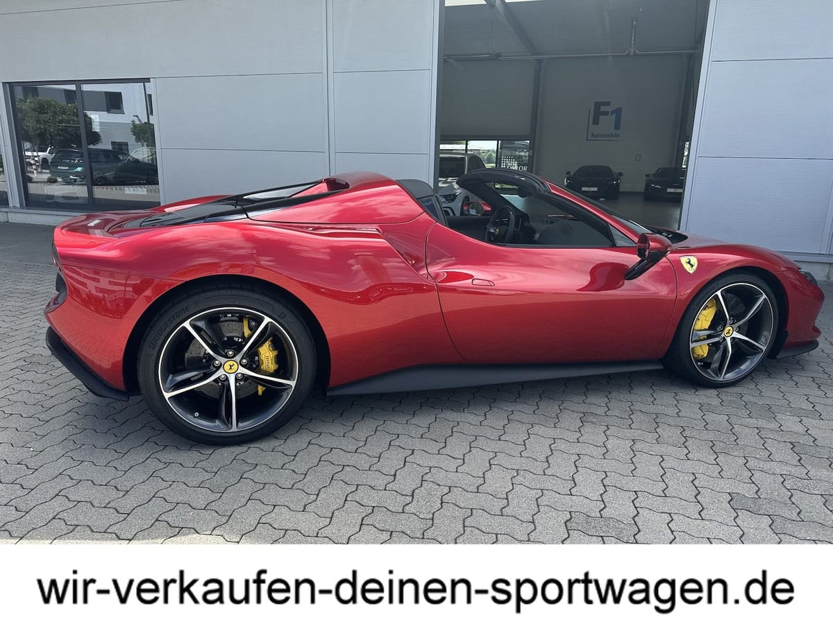 Ferrari 296 GTS Sonderfarbe Rosso Magma UPE 385´T 1. Hd foto 5