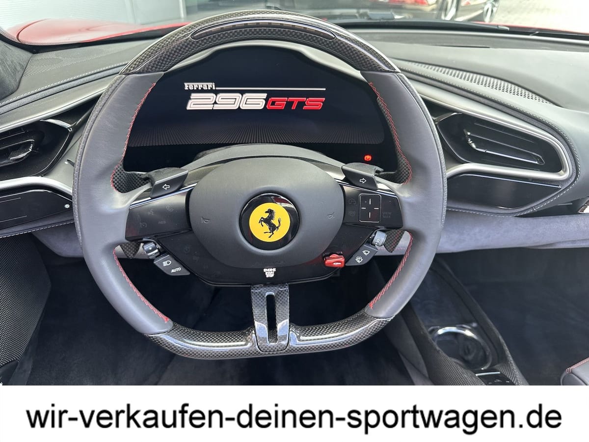 Ferrari 296 GTS Sonderfarbe Rosso Magma UPE 385´T 1. Hd foto 6