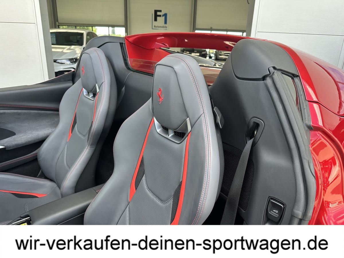 Ferrari 296 GTS Sonderfarbe Rosso Magma UPE 385´T 1. Hd foto 7