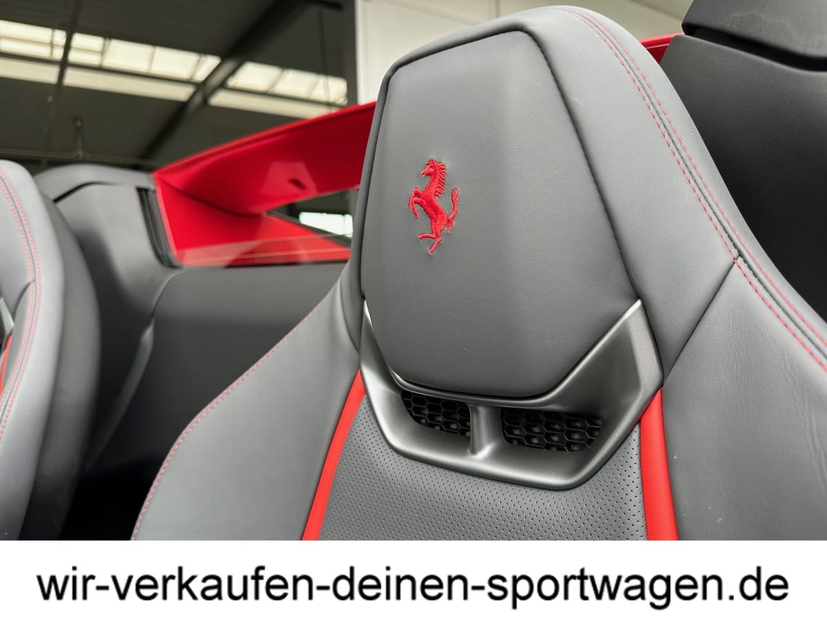 Ferrari 296 GTS Sonderfarbe Rosso Magma UPE 385´T 1. Hd foto 8