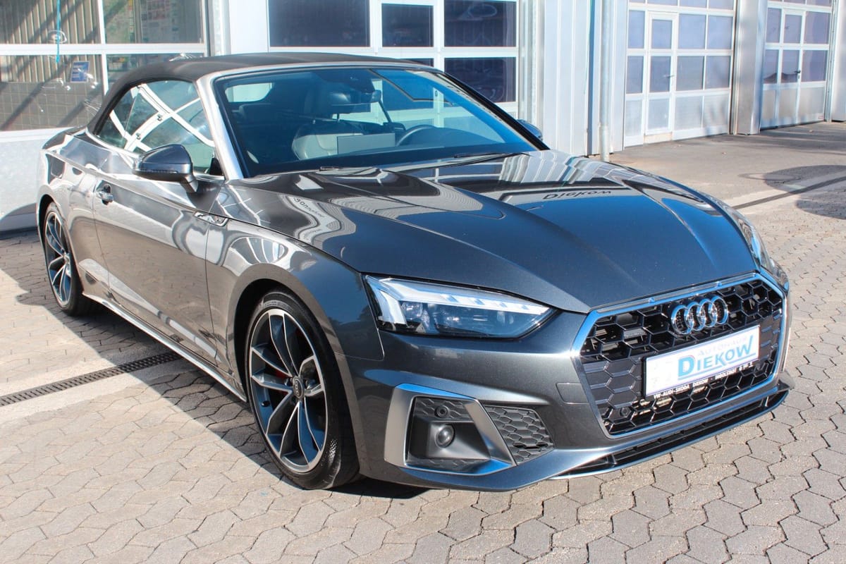 Audi A5 Cabrio 45 qu 2x S line Leder Matrix REDUZIERT foto 3