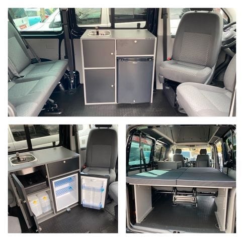 Volkswagen T6 CAMPER BEACH AUFSTELLDACH 6-SITZER foto 17