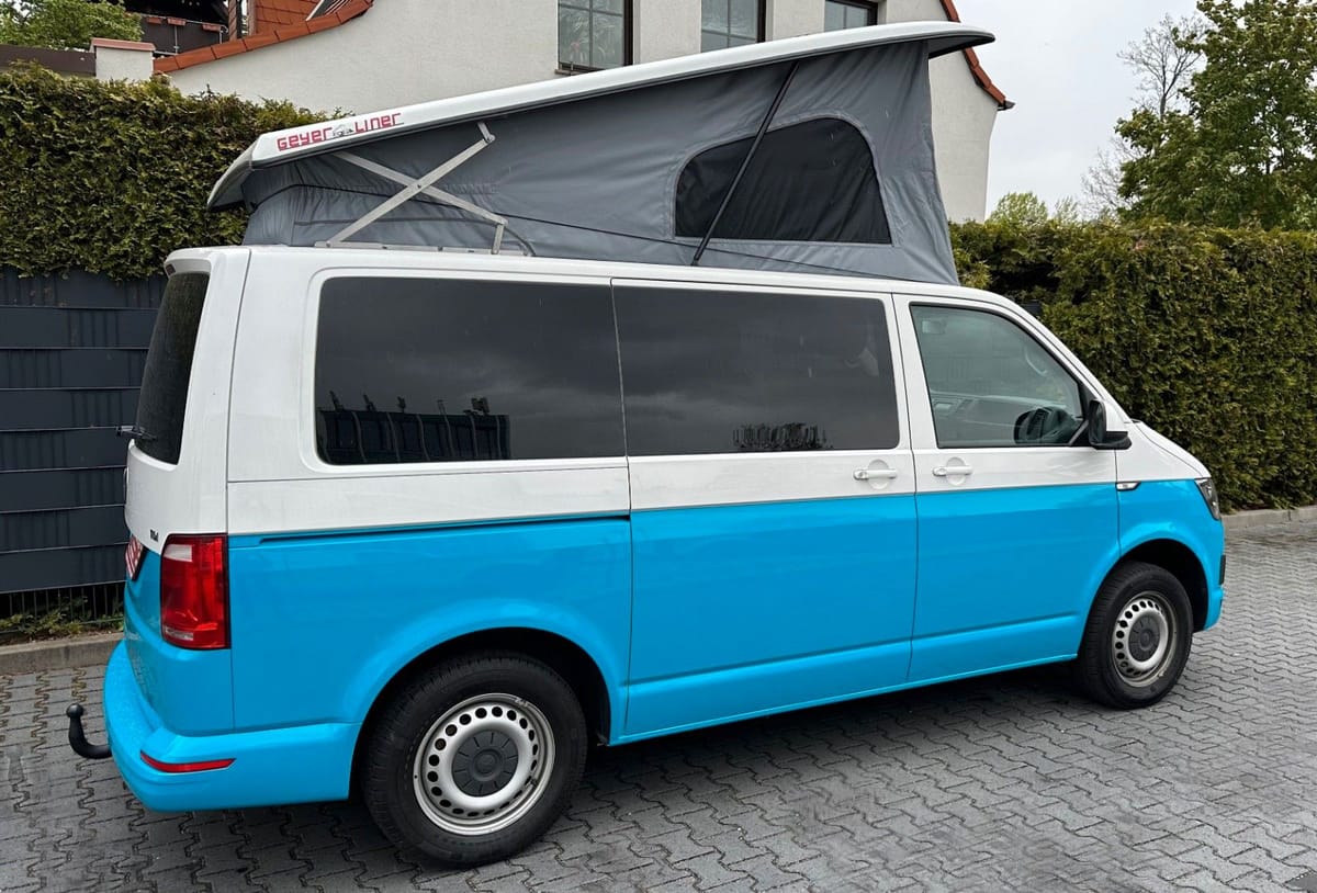 Volkswagen T6 CAMPER BEACH AUFSTELLDACH 6-SITZER foto 4