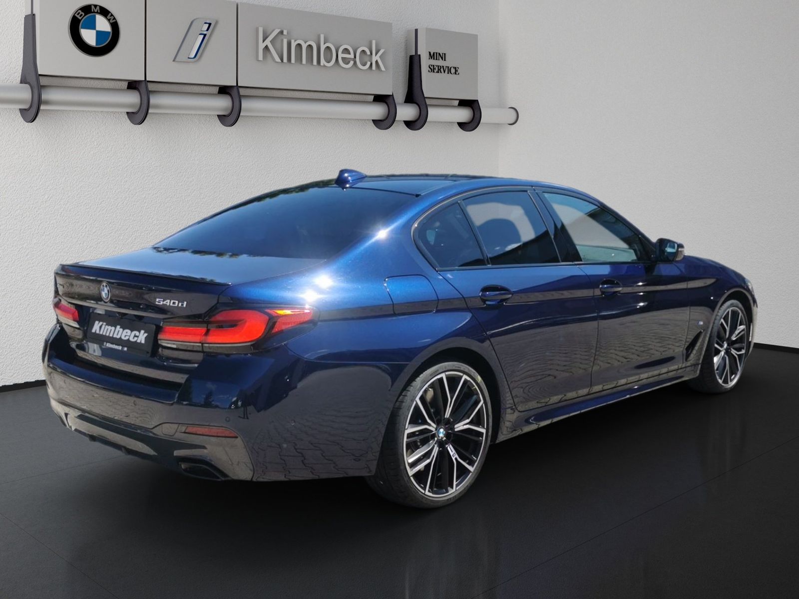 BMW 540d xDrive Limo M SPORT PRO INDIVI TANSANITBLAU foto 2