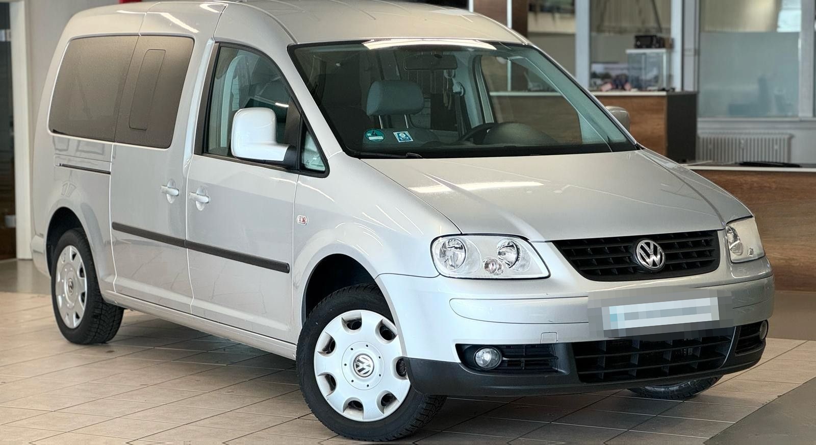 Volkswagen Caddy Maxi-Behindertengerecht-Rampe-1.Hand foto 2