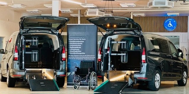 Volkswagen Caddy Maxi-Behindertengerecht-Rampe-1.Hand foto 22