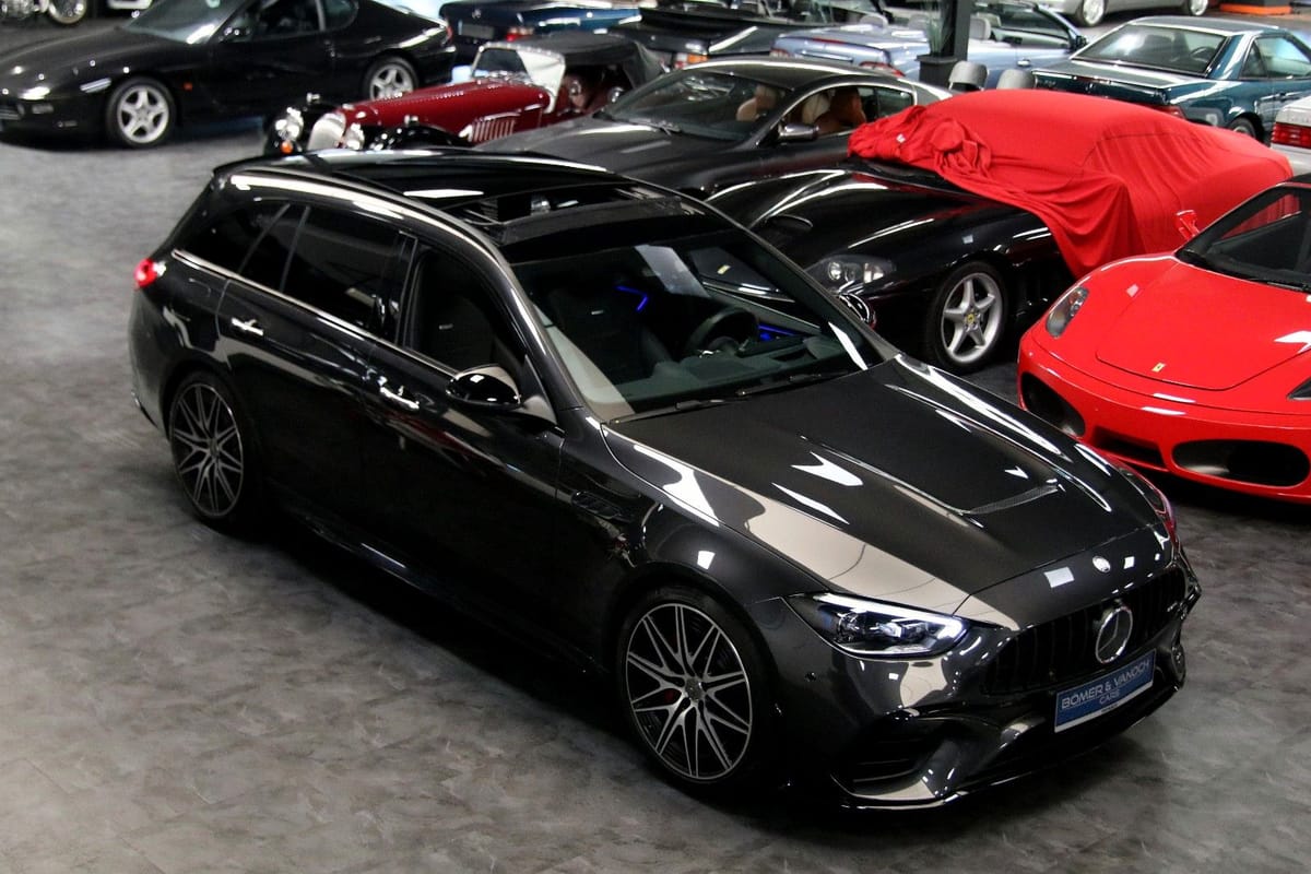 Mercedes-Benz C 63 T 4Matic+ S E Perform Track Pack Night Edi foto 2
