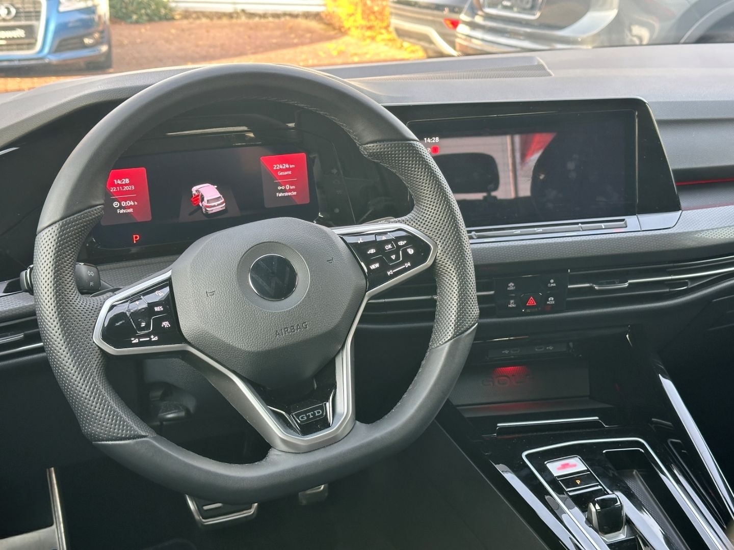 Volkswagen Golf VIII GTD 2.0 TDI  Navi digitales Cockpit So foto 11