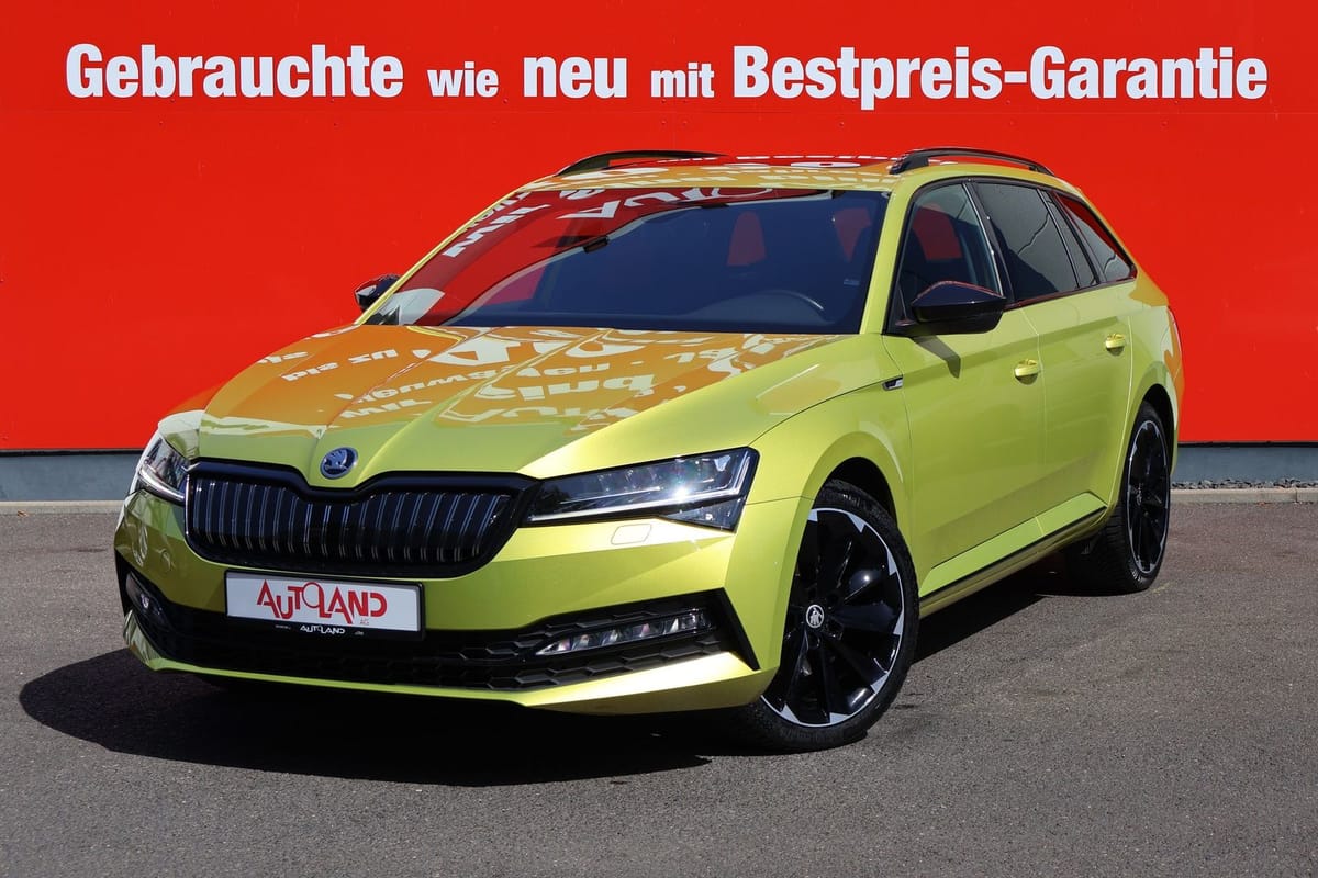 Skoda Superb Combi Sportline iV Navi Tempomat Keyless foto 2