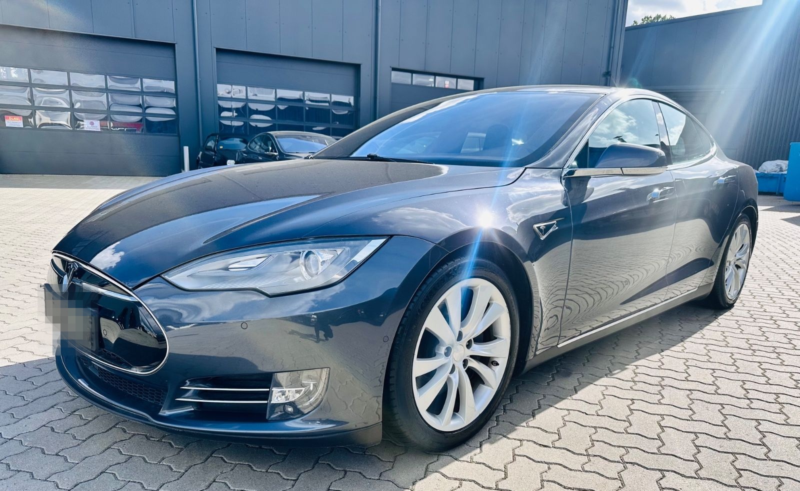 Tesla Model S 85D 1-Hand CCS Unfallfrei Batterie 1A foto 2