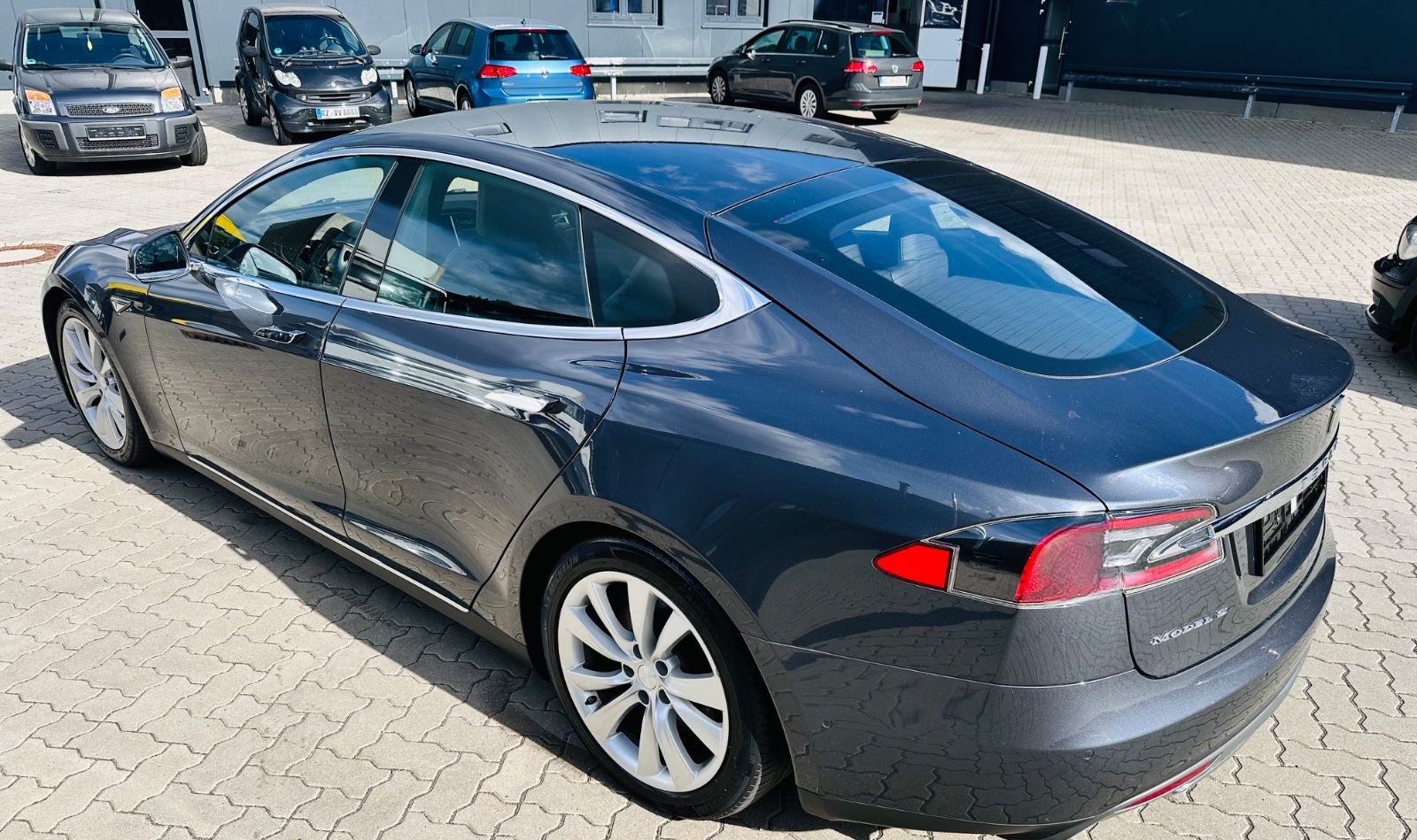 Tesla Model S 85D 1-Hand CCS Unfallfrei Batterie 1A foto 9