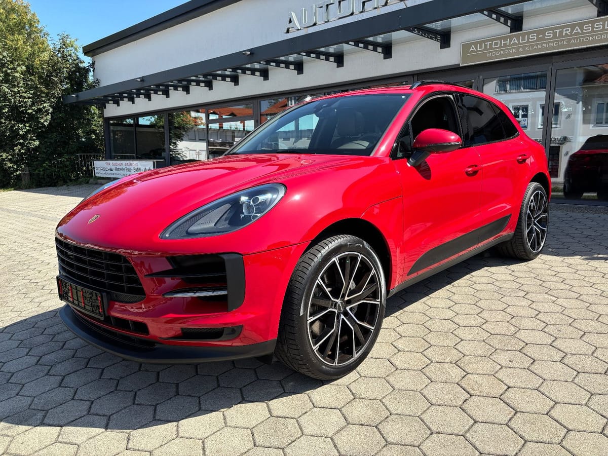 Porsche Macan S KAMERA SPUR PANO AHK LEDER foto 1