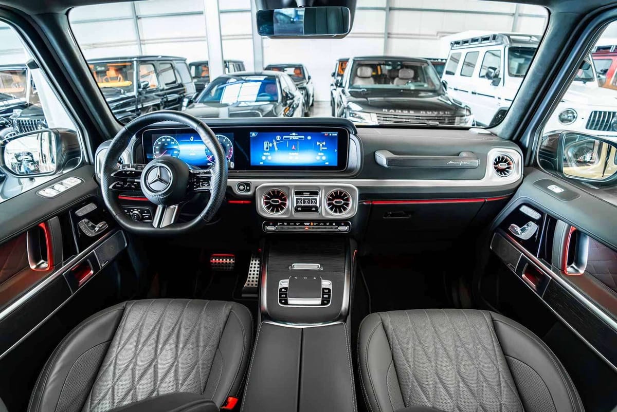 Mercedes-Benz G 500 AMG Line FACELIFT / Superior / Rear DVD foto 2