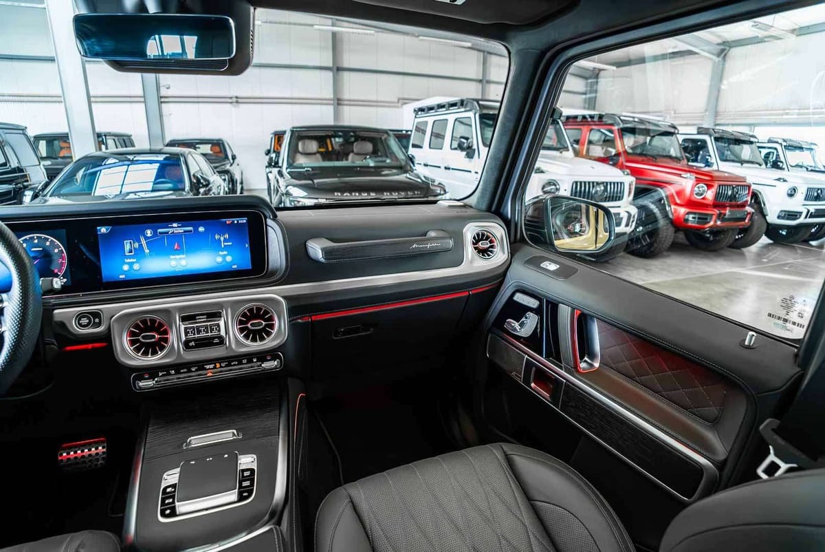 Mercedes-Benz G 500 AMG Line FACELIFT / Superior / Rear DVD foto 14