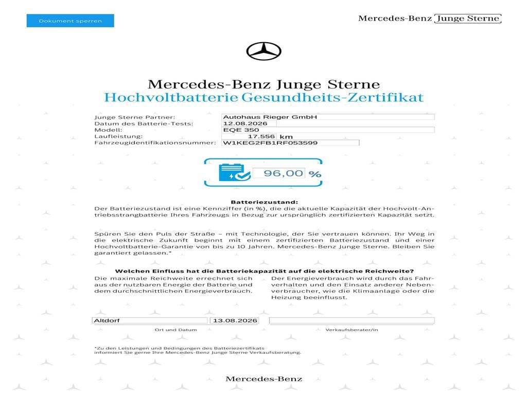 Mercedes-Benz EQE 350 Electric Art MEMORY HUD Digital Light foto 18