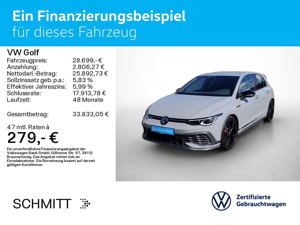 Volkswagen Golf VIII 2.0 TSI DSG GTI CLUBSPORT BLACK-STYLE foto 2