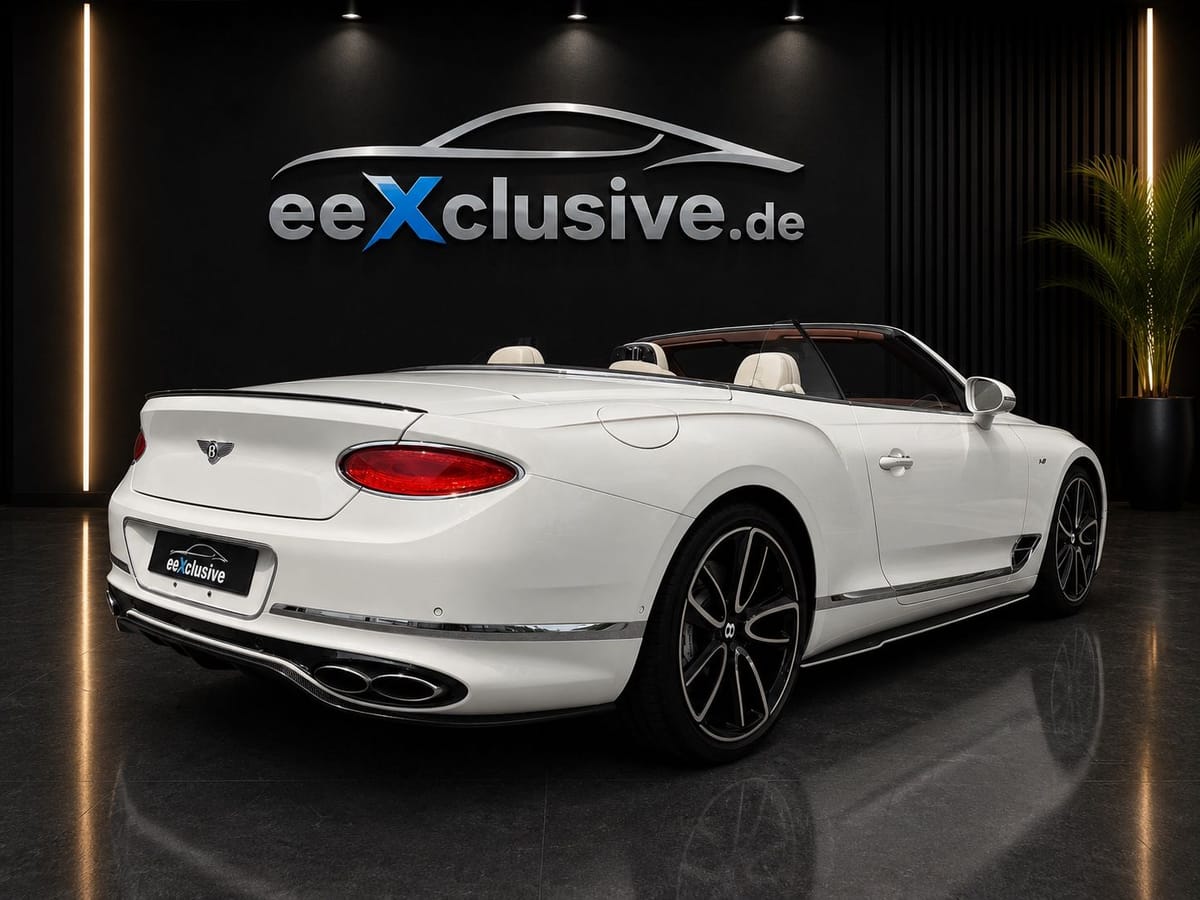 Bentley Continental GTC V8 22" Carbon Paket Sonderleder foto 3