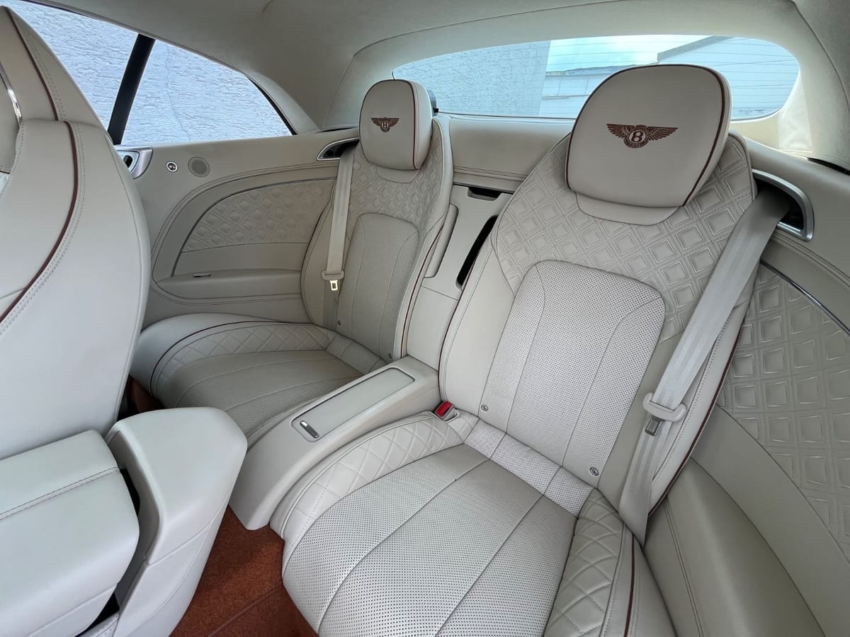 Bentley Continental GTC V8 22" Carbon Paket Sonderleder foto 10