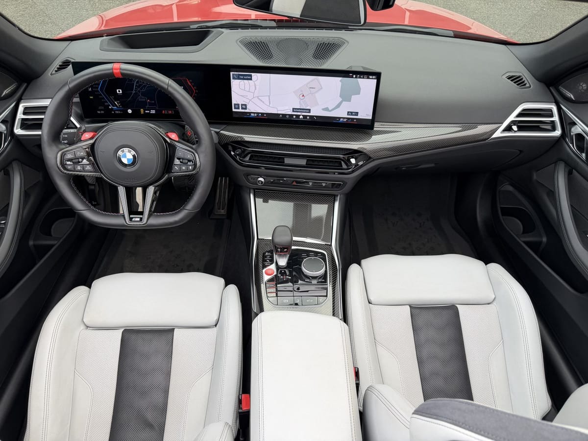 BMW M4 Competition Laser HeadUp Carbon Sitzbelüftung foto 11