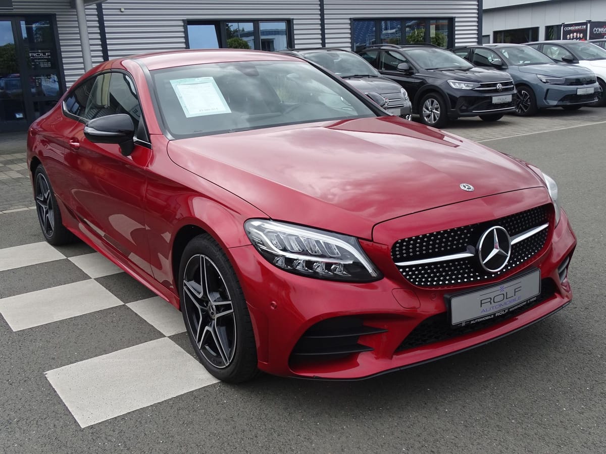 Mercedes-Benz C 180 COUPE*AMG LINE*NAVI*RFK*LED*SHZG*CAR PLAY* foto 3