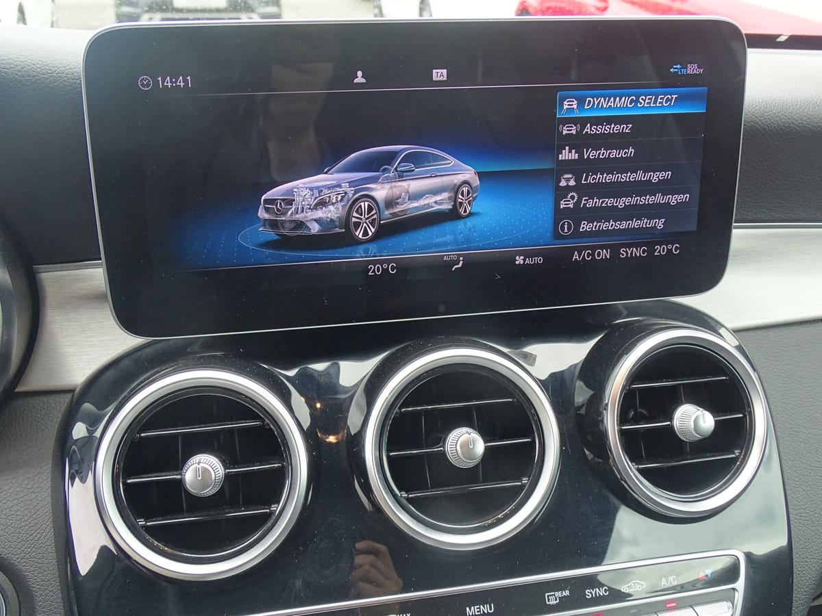Mercedes-Benz C 180 COUPE*AMG LINE*NAVI*RFK*LED*SHZG*CAR PLAY* foto 25