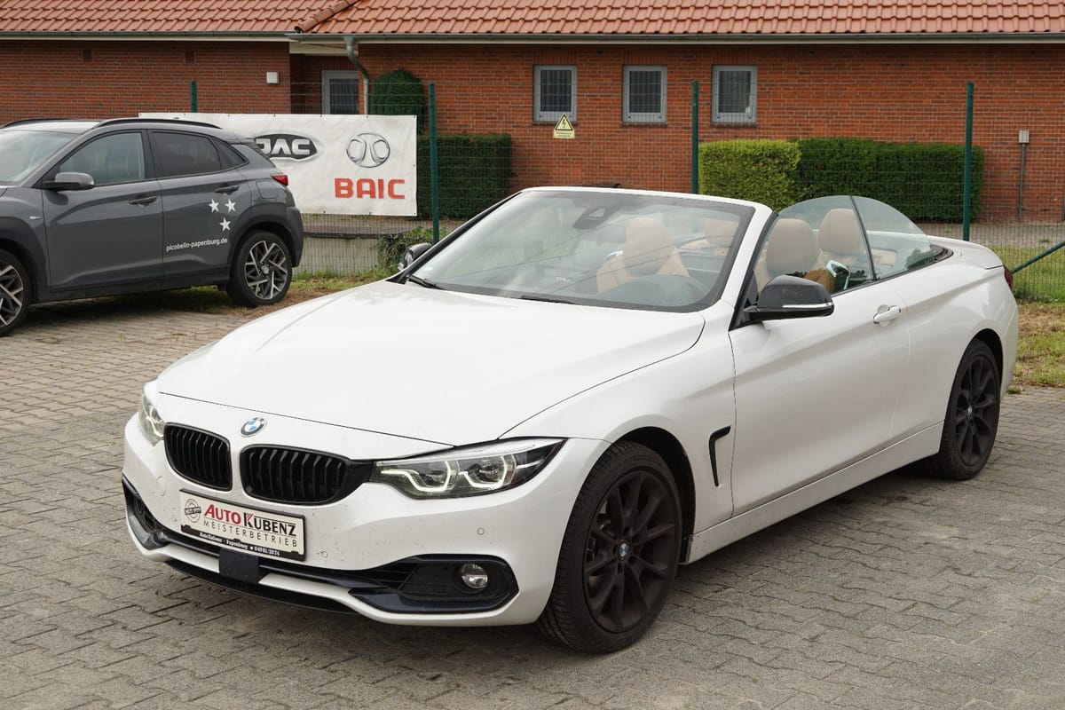 BMW 440 i xDrive Cabrio Sport Line 326PS Nackenheiz