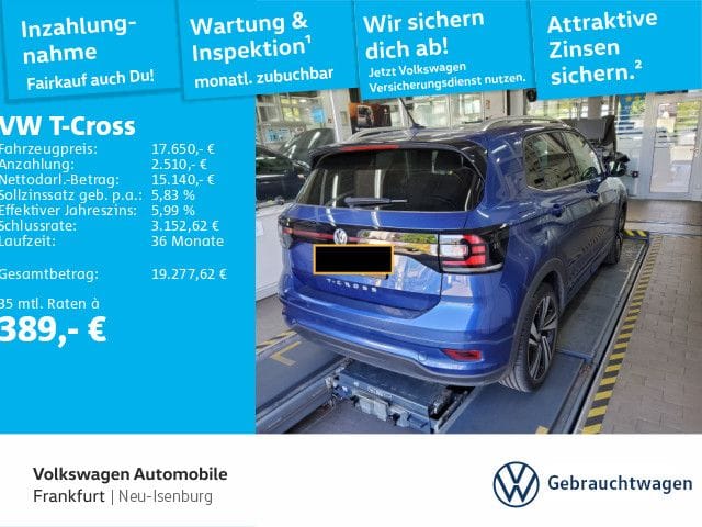 Volkswagen T-Cross 1.0 TSI DSG Style Navi Sprachbedienung S foto 2