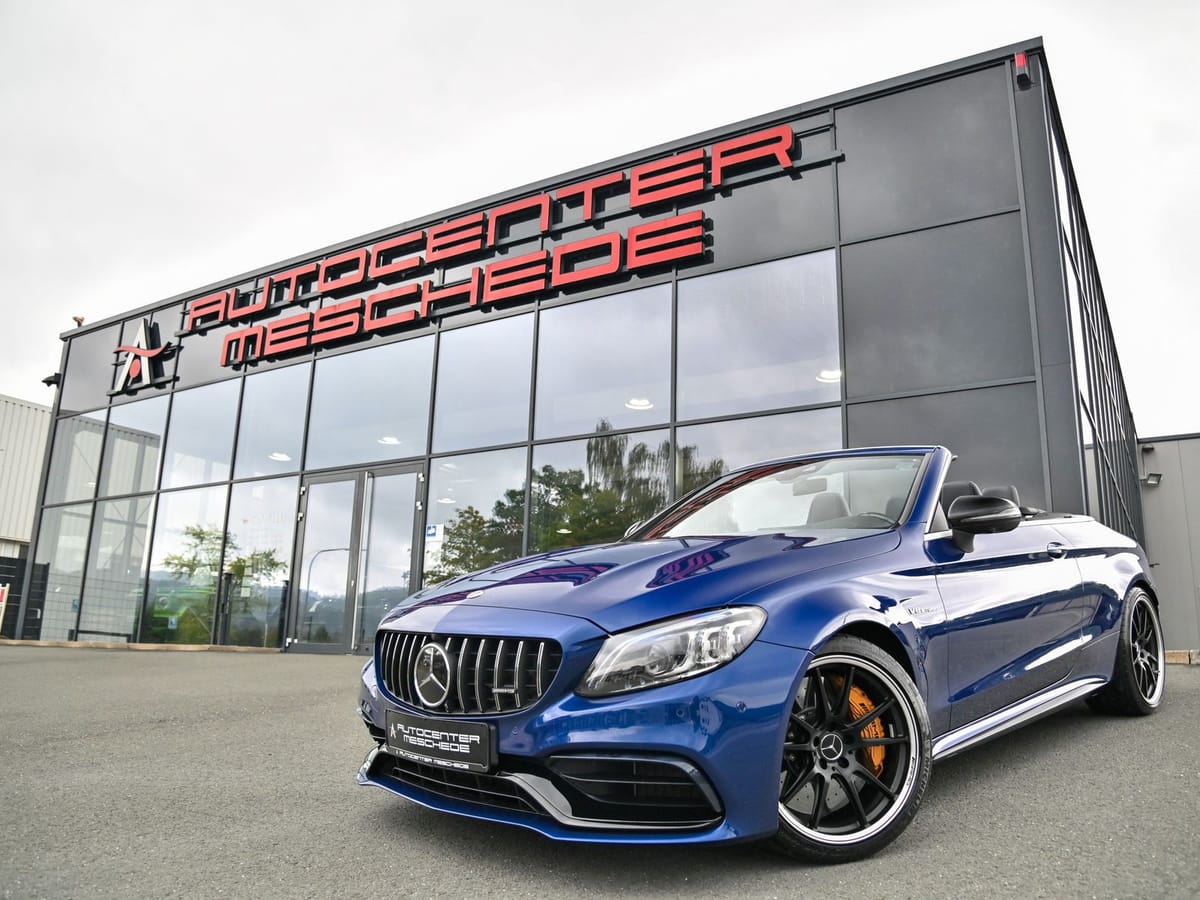 Mercedes-Benz C 63 AMG S Cabrio Schalensitze Keramik Track