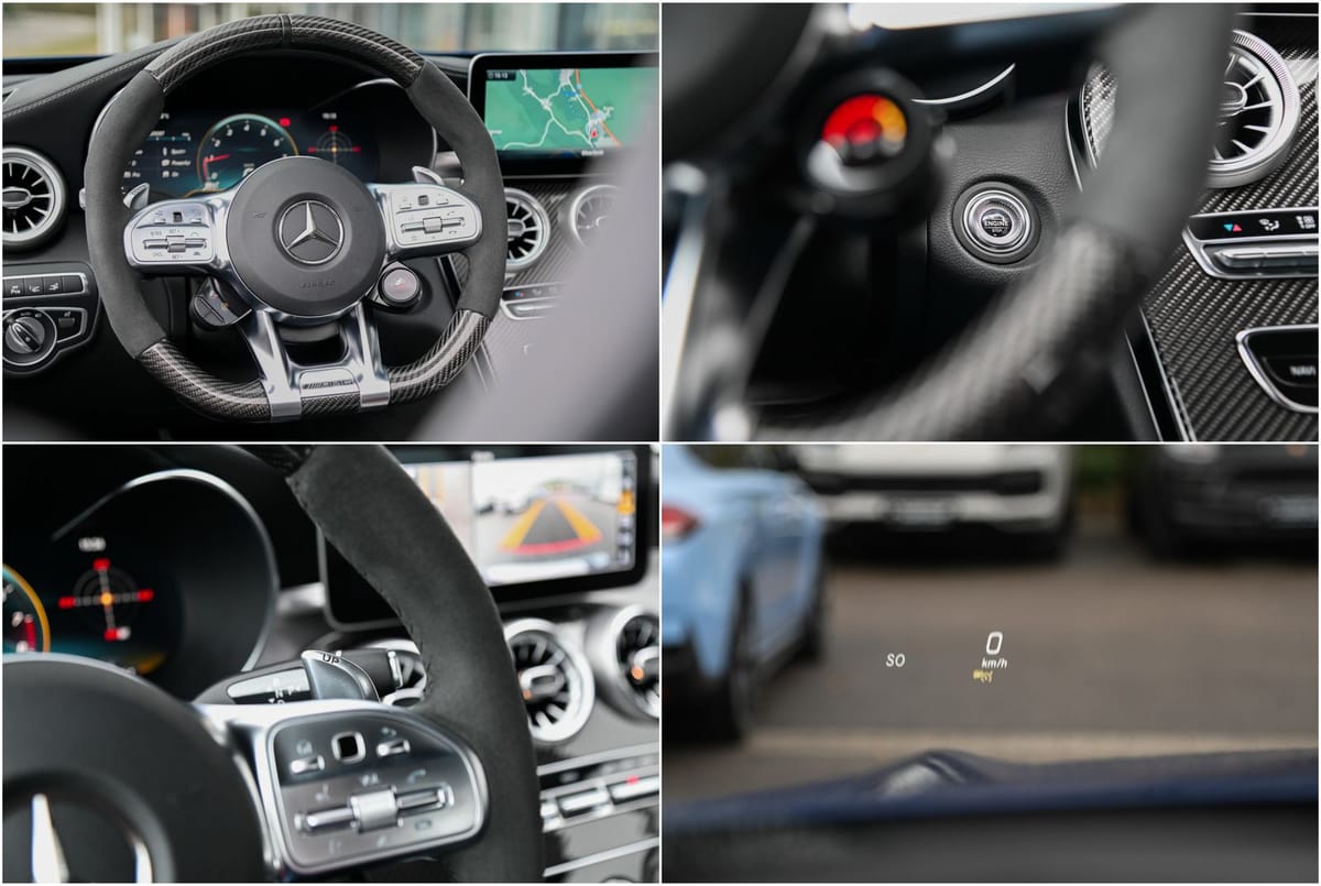 Mercedes-Benz C 63 AMG S Cabrio Schalensitze Keramik Track foto 24