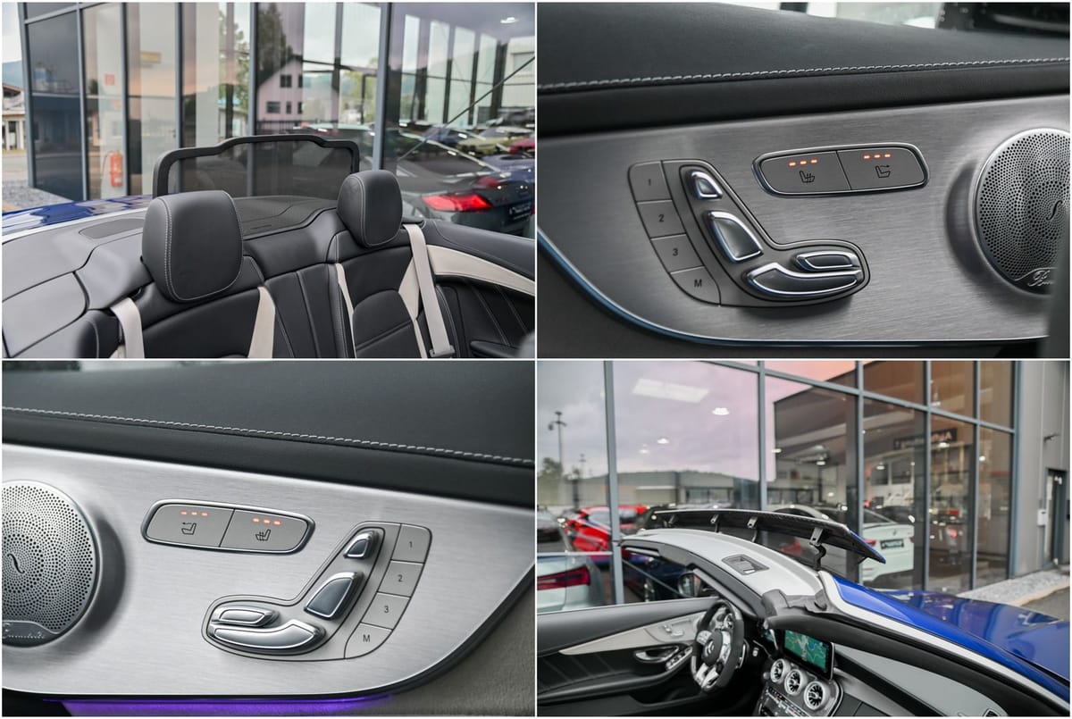 Mercedes-Benz C 63 AMG S Cabrio Schalensitze Keramik Track foto 25