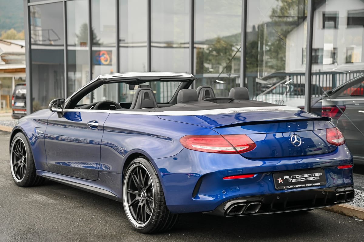 Mercedes-Benz C 63 AMG S Cabrio Schalensitze Keramik Track foto 5