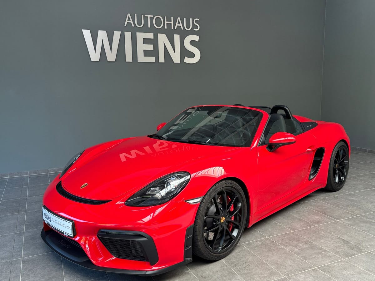 Porsche 718 4.0 Spyder *Schalter * Approved * Deutsch*