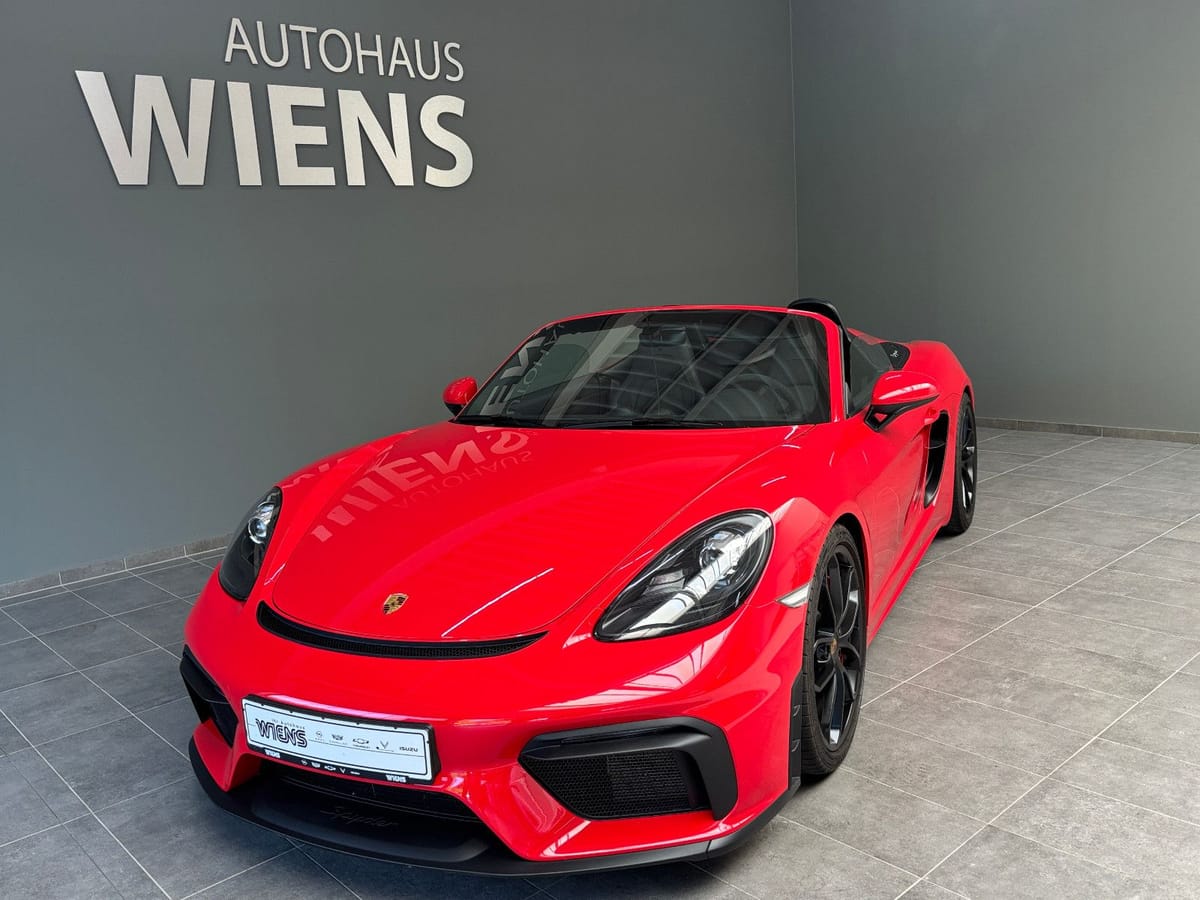 Porsche 718 4.0 Spyder *Schalter * Approved * Deutsch* foto 2