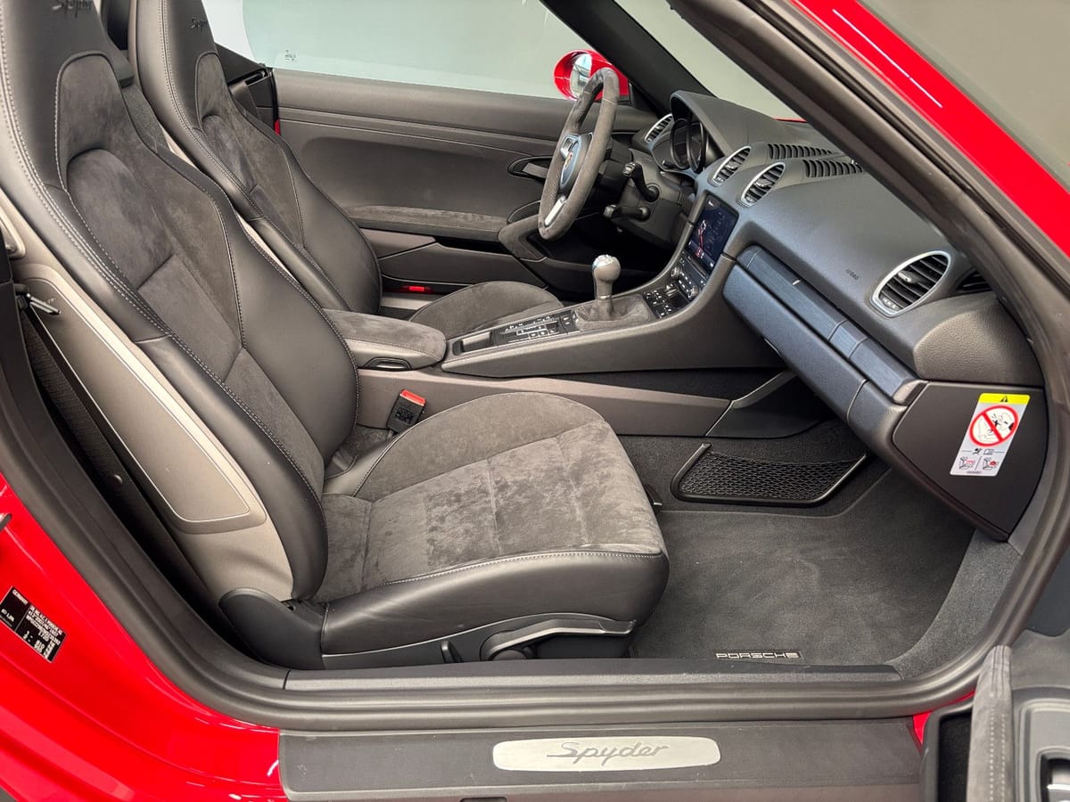 Porsche 718 4.0 Spyder *Schalter * Approved * Deutsch* foto 12