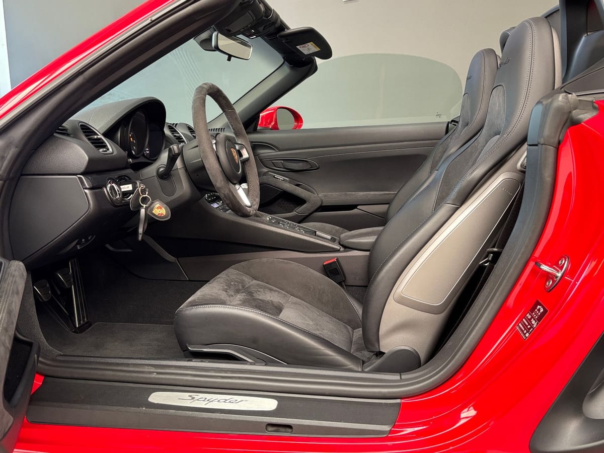 Porsche 718 4.0 Spyder *Schalter * Approved * Deutsch* foto 3